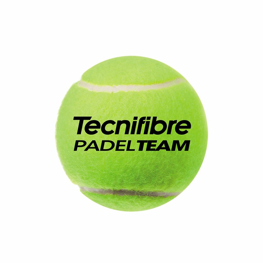 Tecnifibre Padel Team : Box Of 24 Tubes Of 3 Balls De Padel | Pelotas De Padel