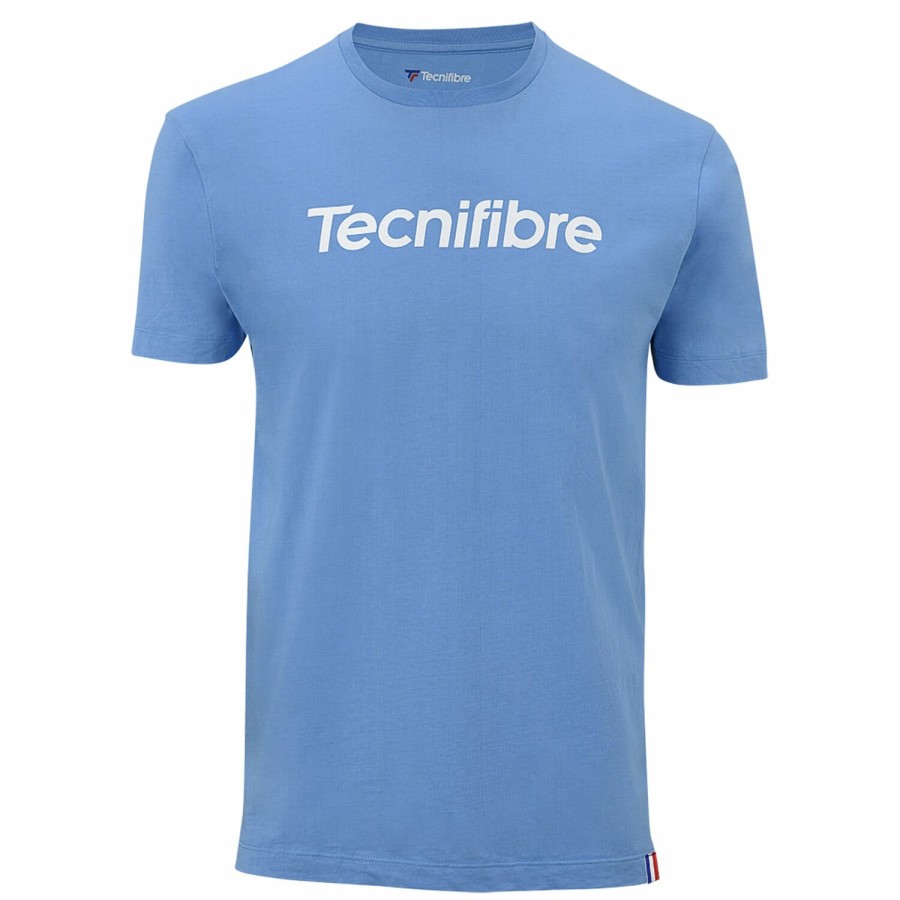 Tecnifibre Team Cotton Tee Azur | T-Shirts & Polos