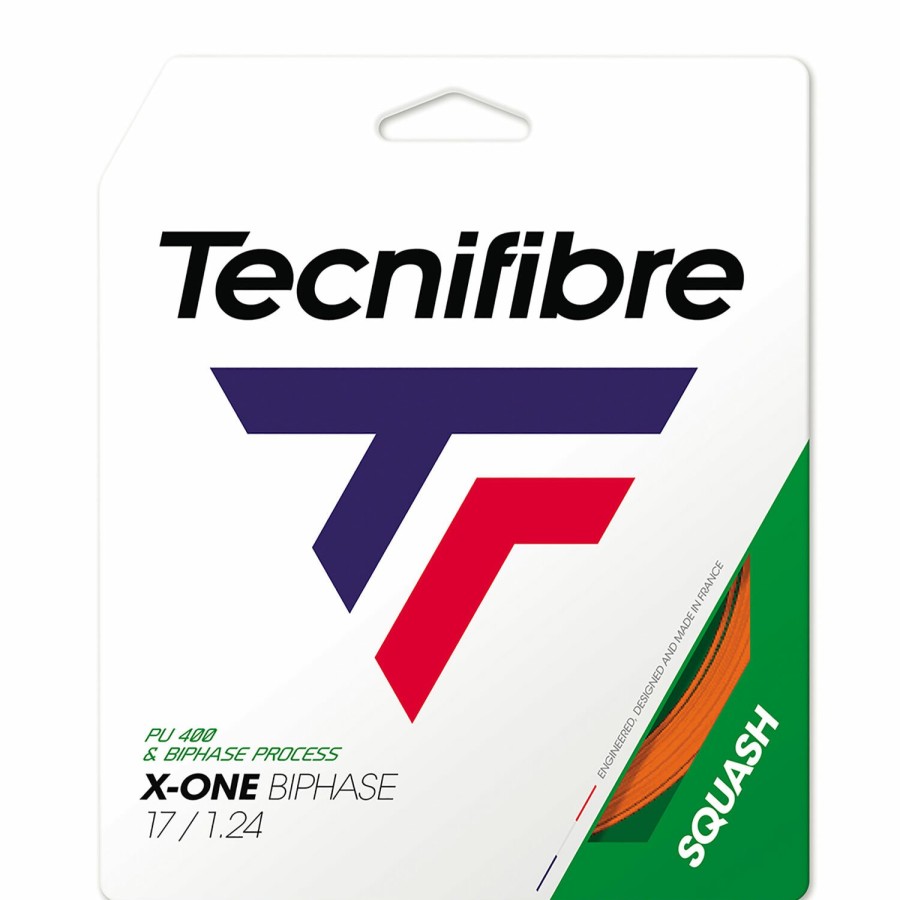 Tecnifibre Garniture X-One Biphase Squash Orange | Cordajes De Squash