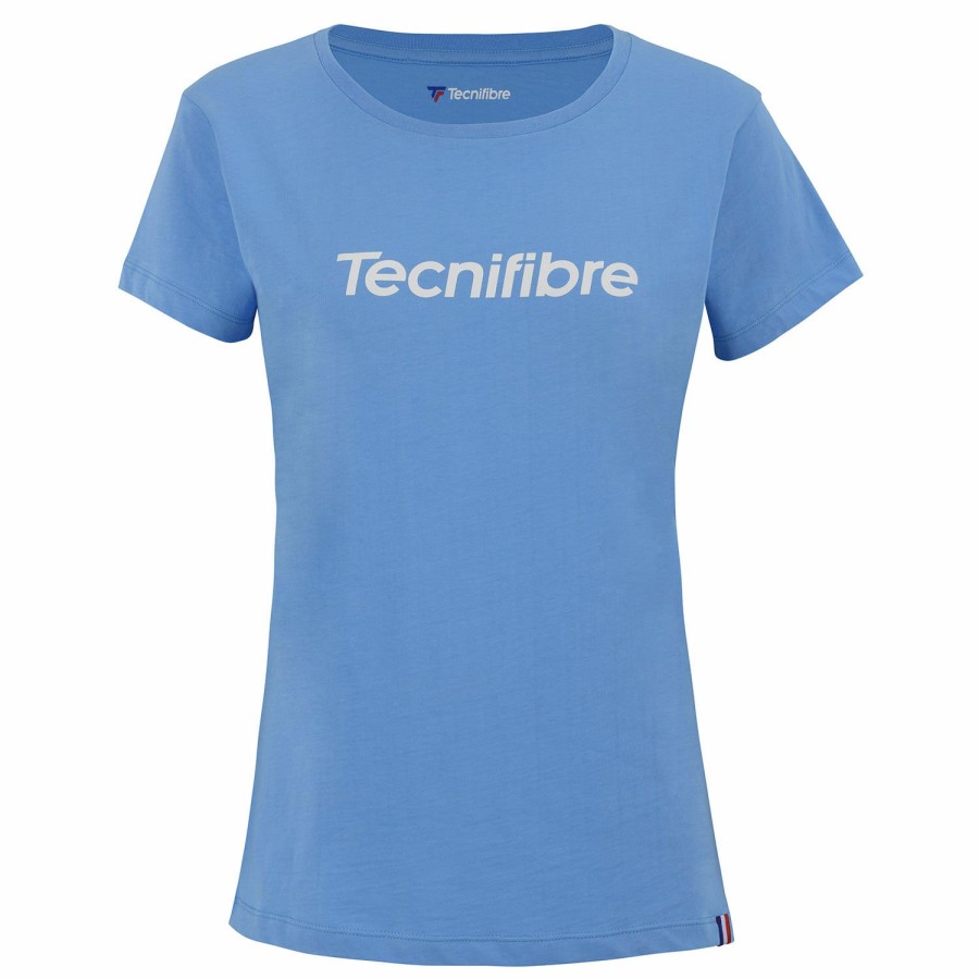 Tecnifibre W. Team Cotton Tee Azur | T-Shirts & Polos