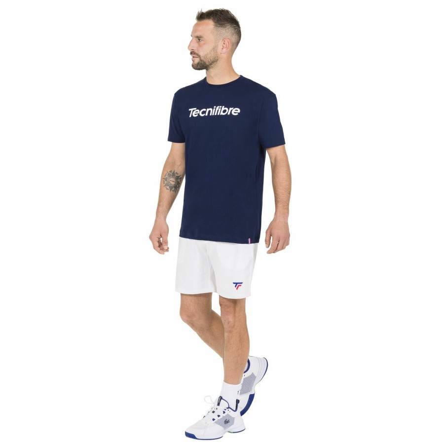 Tecnifibre Team Cotton Tee Marine | T-Shirts & Polos