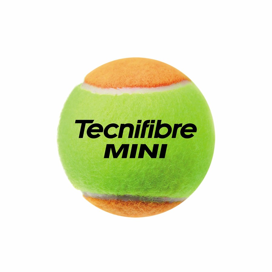 Tecnifibre Balls Mini-Tennis : Box Of 24 Tubes Of 3 Tennis Balls | Pelotas Pedagogicas