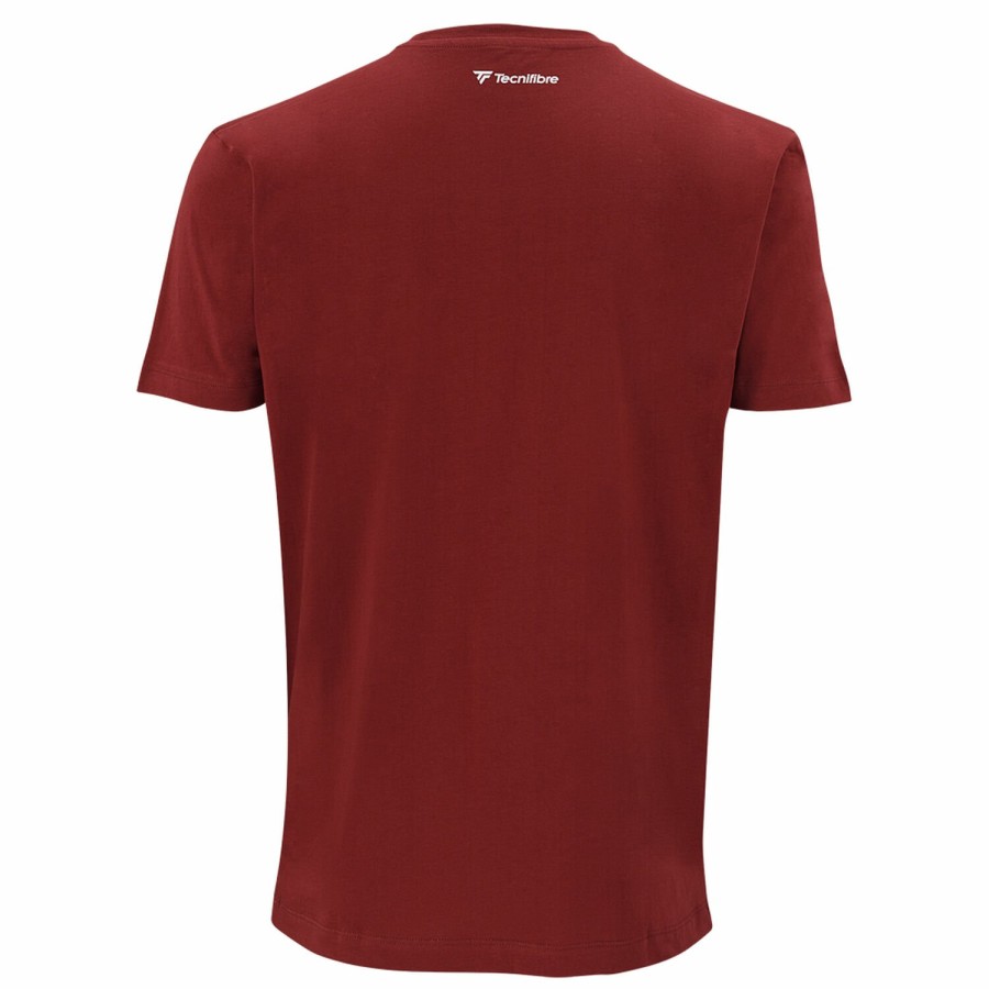 Tecnifibre Team Cotton Tee Cardinal Junior | T-Shirts & Polos