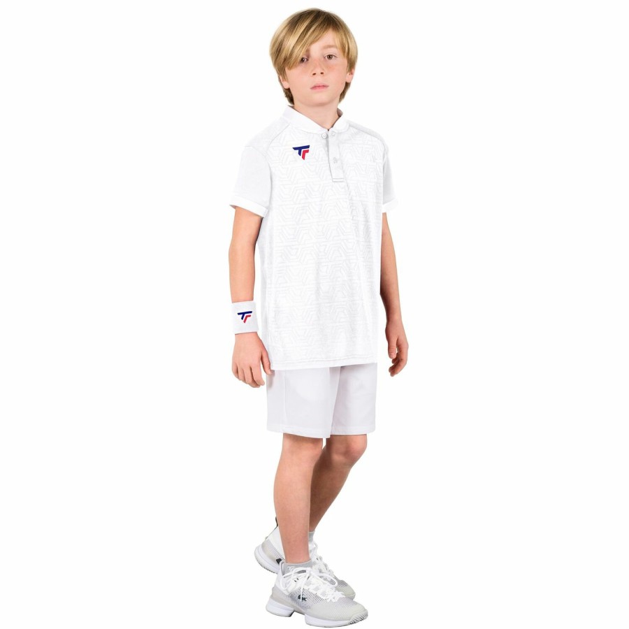 Tecnifibre Team Polo White Junior | T-Shirts & Polos