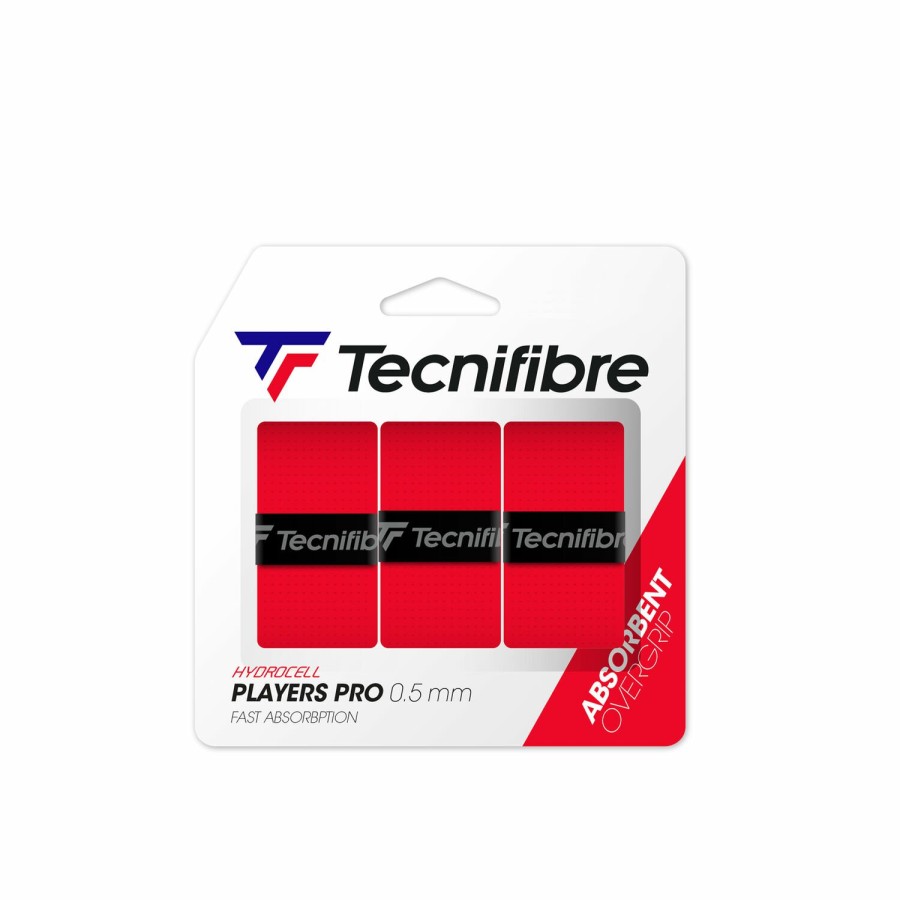 Tecnifibre Players Pro Red (Box Of 12 ) | Sobregrips