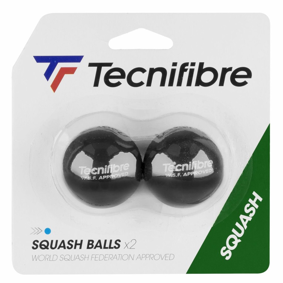 Tecnifibre Squash Balls Blue Dot X2 | Pelotas De Squash