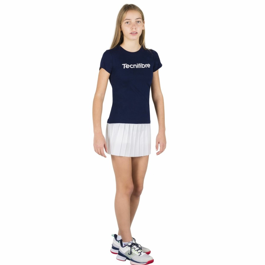 Tecnifibre W. Team Cotton Tee Marine Junior | T-Shirts & Polos