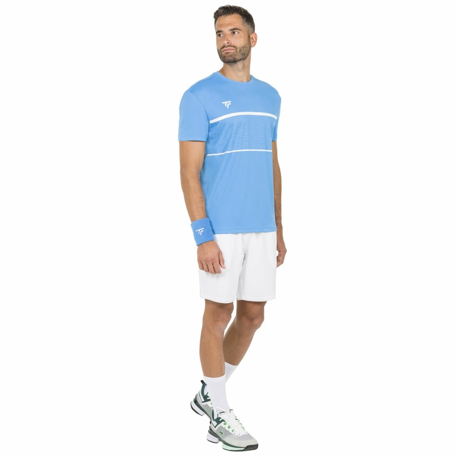 Tecnifibre Team Tech Tee Azur | T-Shirts & Polos