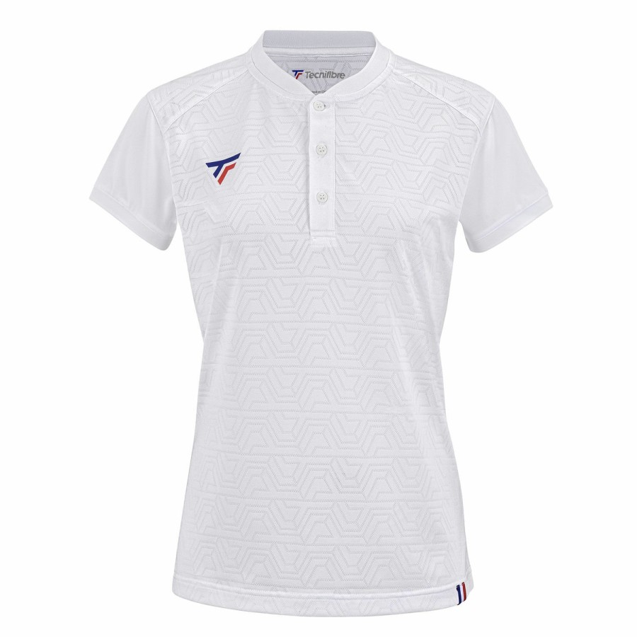 Tecnifibre W. Team Polo White Junior | T-Shirts & Polos