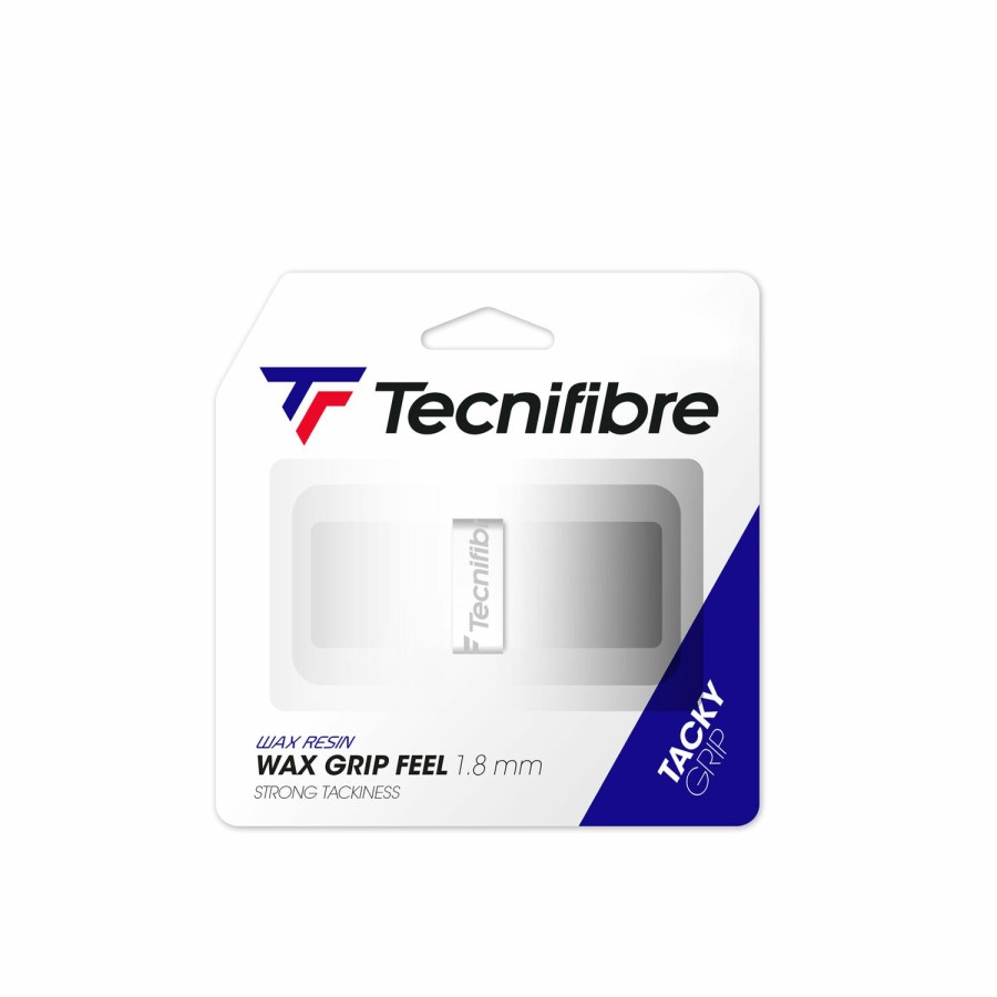 Tecnifibre Wax Feel Grip Blanco (Box Of 12) | Grips