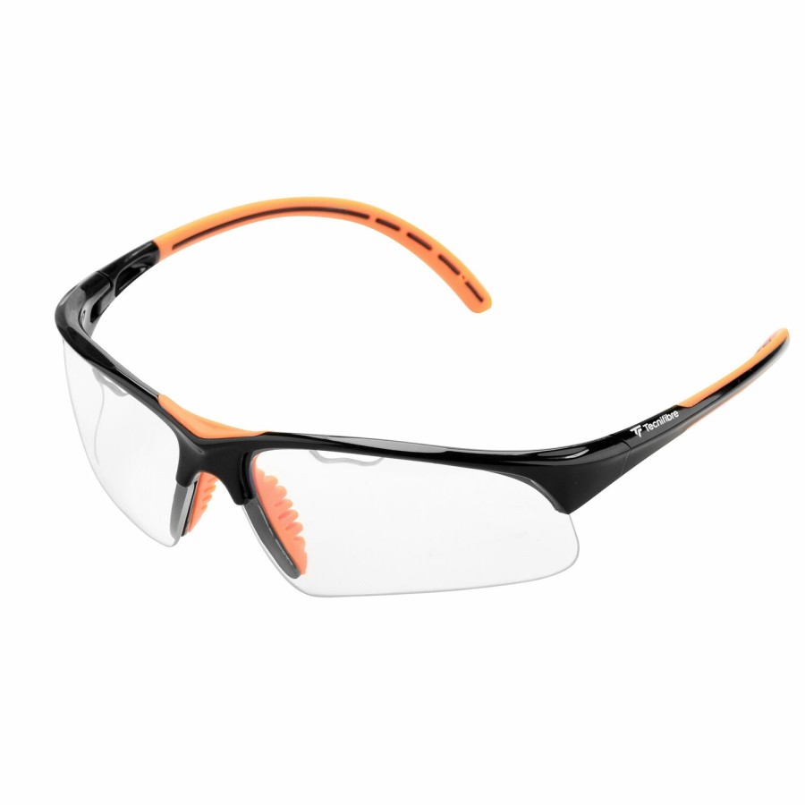 Tecnifibre Gafas De Squash Negras Naranjas | Gafas