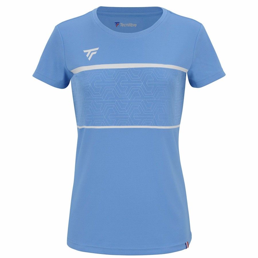 Tecnifibre W. Team Tech Tee Azur Junior | T-Shirts & Polos