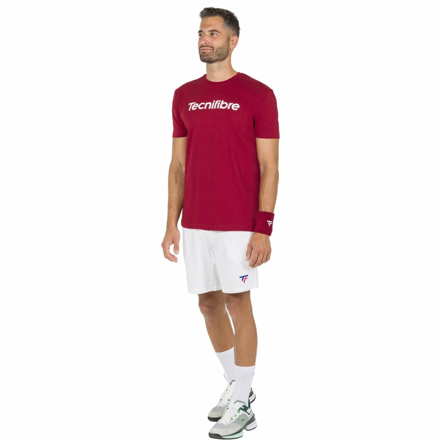 Tecnifibre Team Cotton Tee Cardinal | T-Shirts & Polos