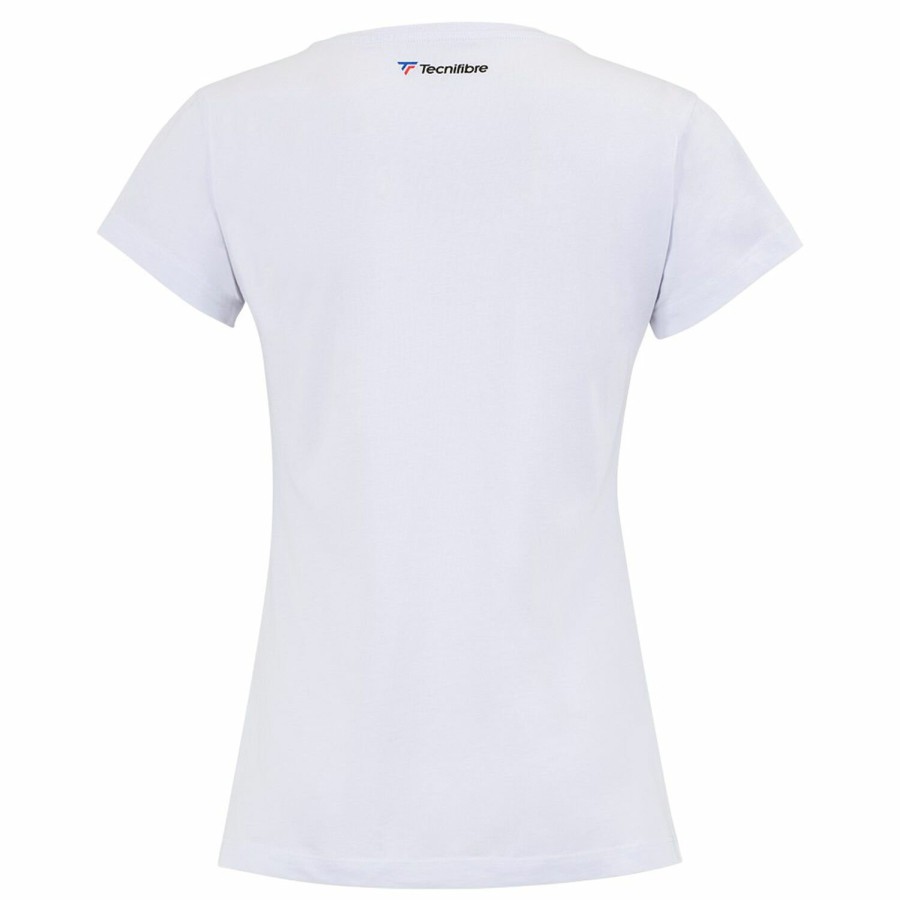 Tecnifibre W. Team Cotton Tee White Junior | T-Shirts & Polos