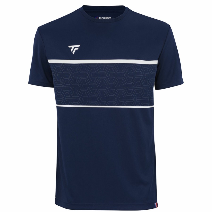 Tecnifibre Team Tech Tee Marine Junior | T-Shirts & Polos