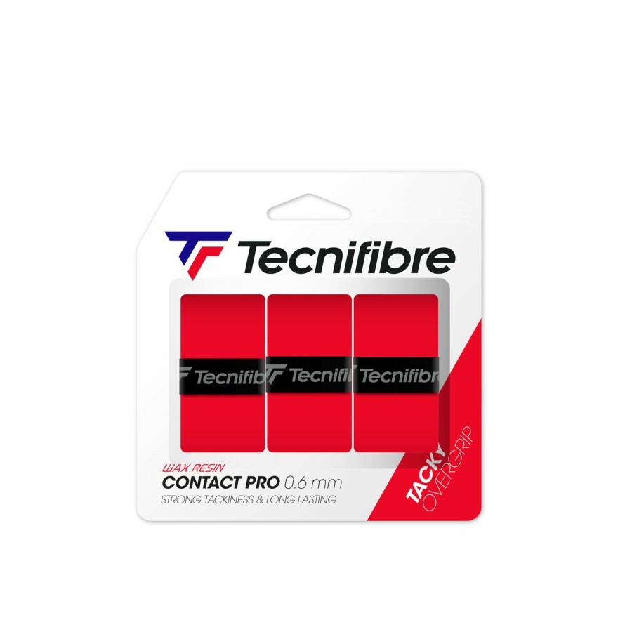 Tecnifibre Contact Pro Red (Box Of 12 ) | Sobregrips