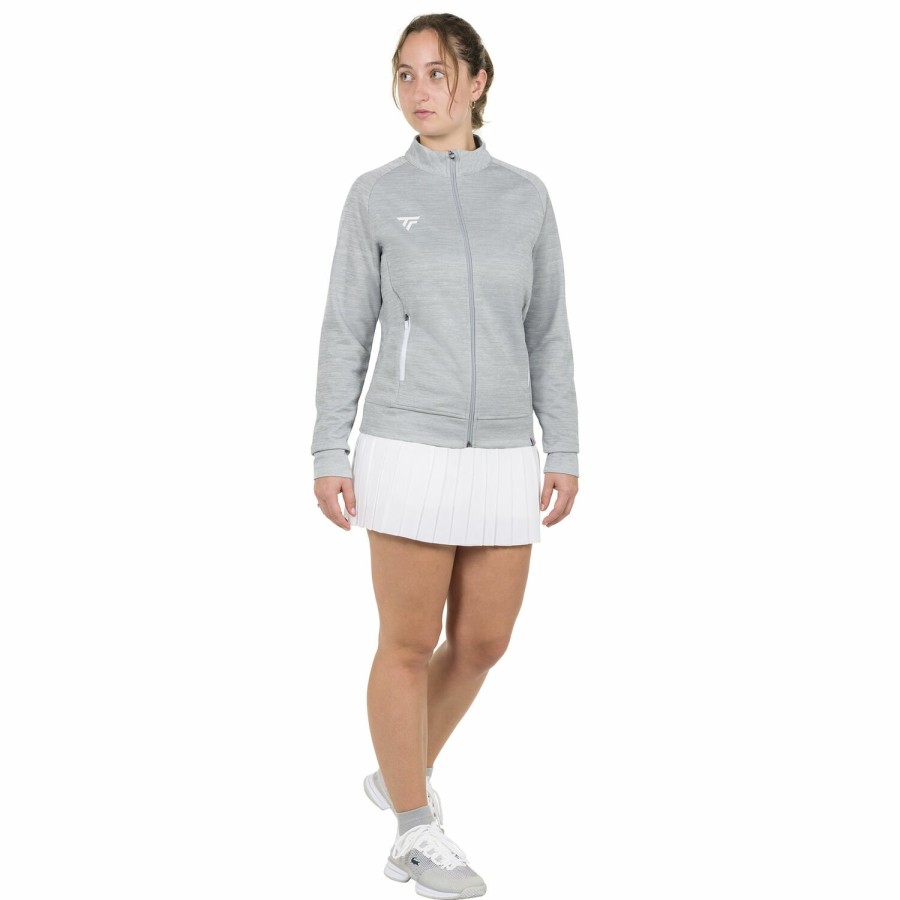 Tecnifibre W. Team Jacket Silver | Sueter & Chaqueta