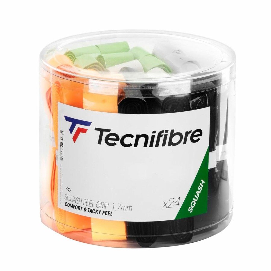 Tecnifibre Squash Feel Grip Box Of 24 | Grips