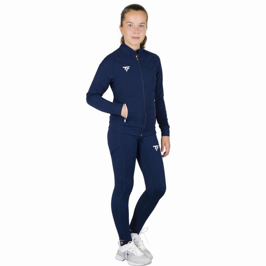 Tecnifibre W. Team Jacket Marine Junior | Sueter & Chaqueta