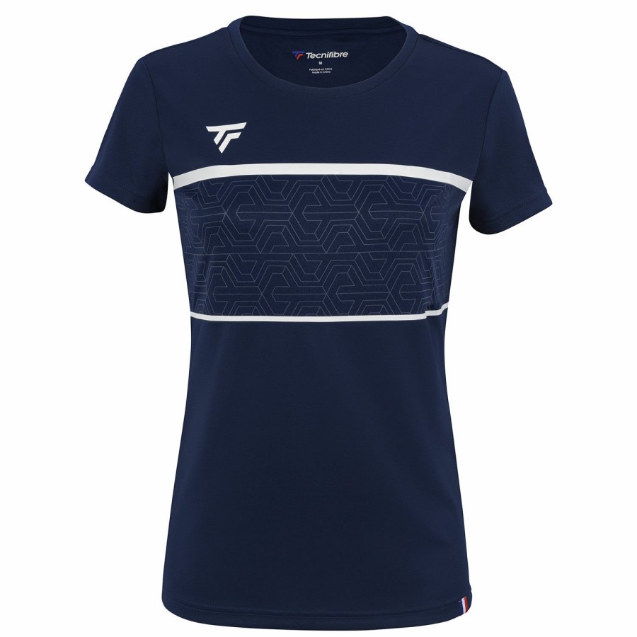 Tecnifibre W. Team Tech Tee Marine | T-Shirts & Polos