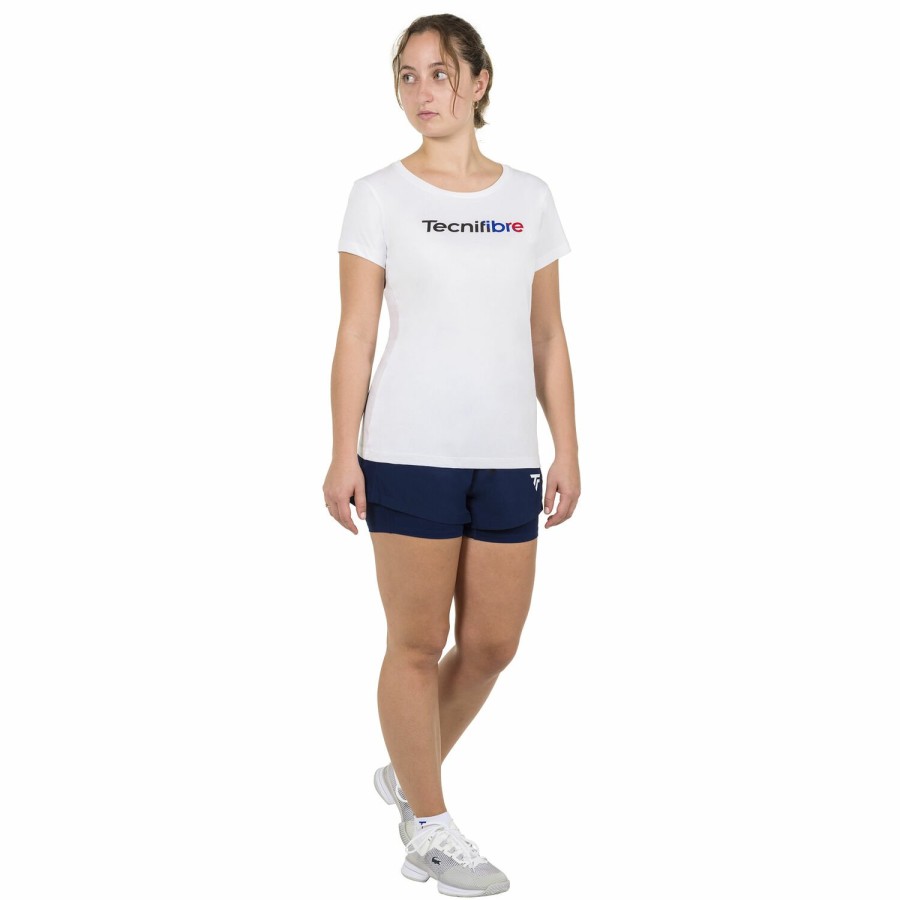 Tecnifibre W. Team Cotton Tee White | T-Shirts & Polos