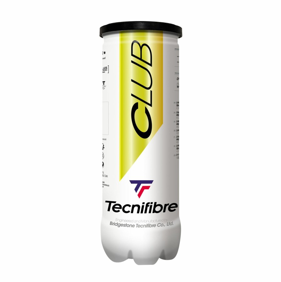 Tecnifibre Club : Box Of 36 Tubes Of 3 Tennis Balls | Premium