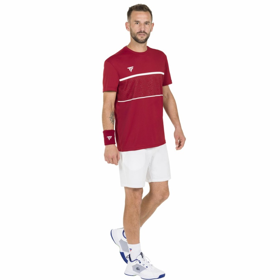 Tecnifibre Team Tech Tee Cardinal | T-Shirts & Polos