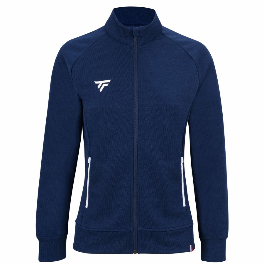 Tecnifibre W. Team Jacket Marine | Sueter & Chaqueta