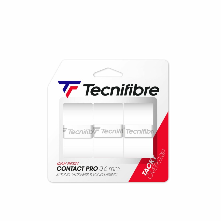 Tecnifibre Contact Pro Blanco (Box Of 12 ) | Sobregrips