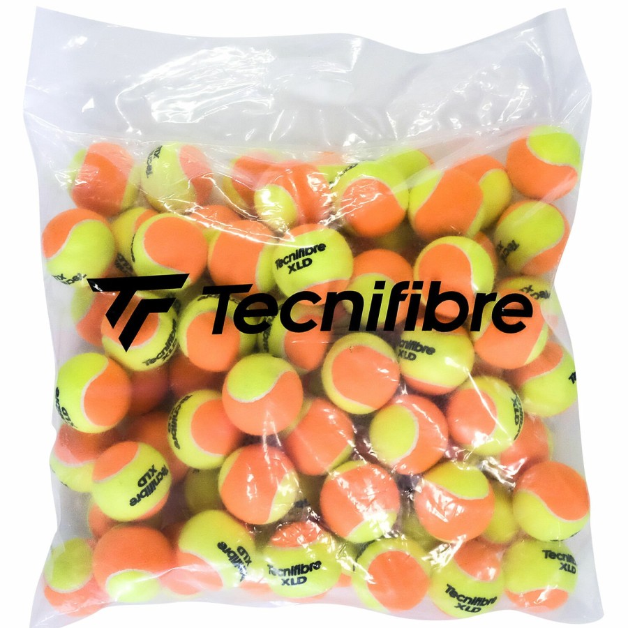 Tecnifibre Xld Bicolor : Box Of 144 Tennis Balls | Performance Sin Presion