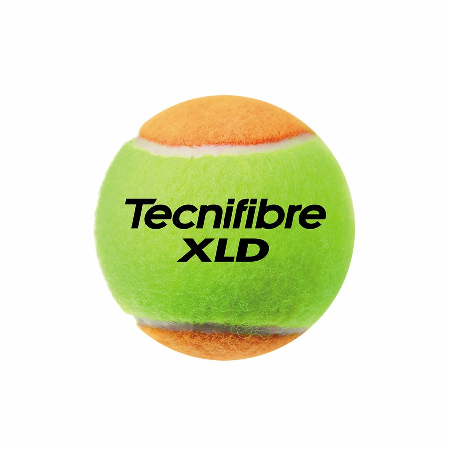 Tecnifibre Xld Bicolor : Box Of 144 Tennis Balls | Performance Sin Presion