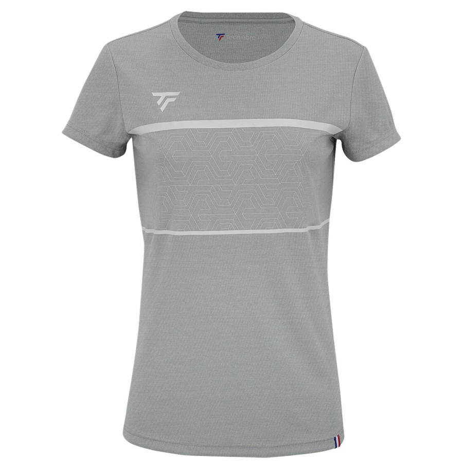 Tecnifibre W. Team Tech Tee Silver | T-Shirts & Polos