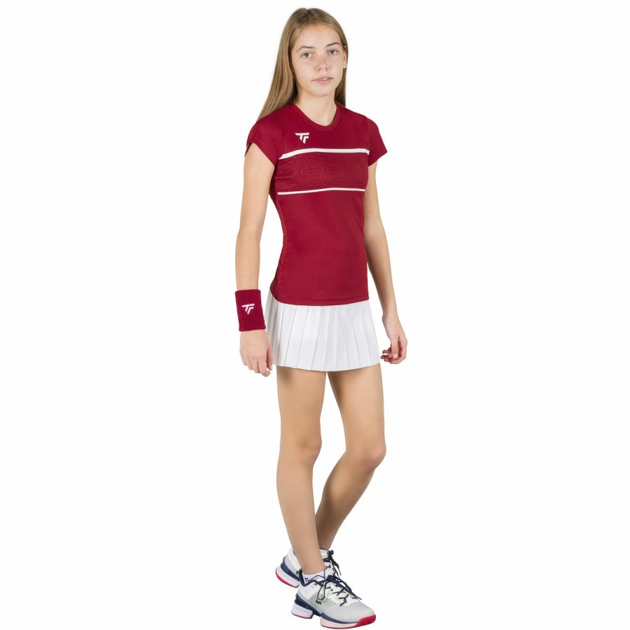 Tecnifibre W. Team Tech Tee Cardinal Junior | T-Shirts & Polos