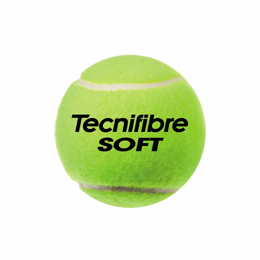 Tecnifibre Soft : Box Of 24 Tubes Of 3 Tennis Balls | Pelotas Pedagogicas