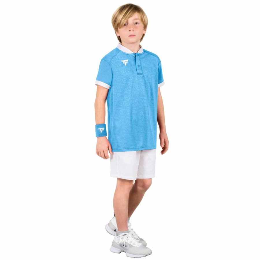 Tecnifibre Team Polo Azur Junior | T-Shirts & Polos