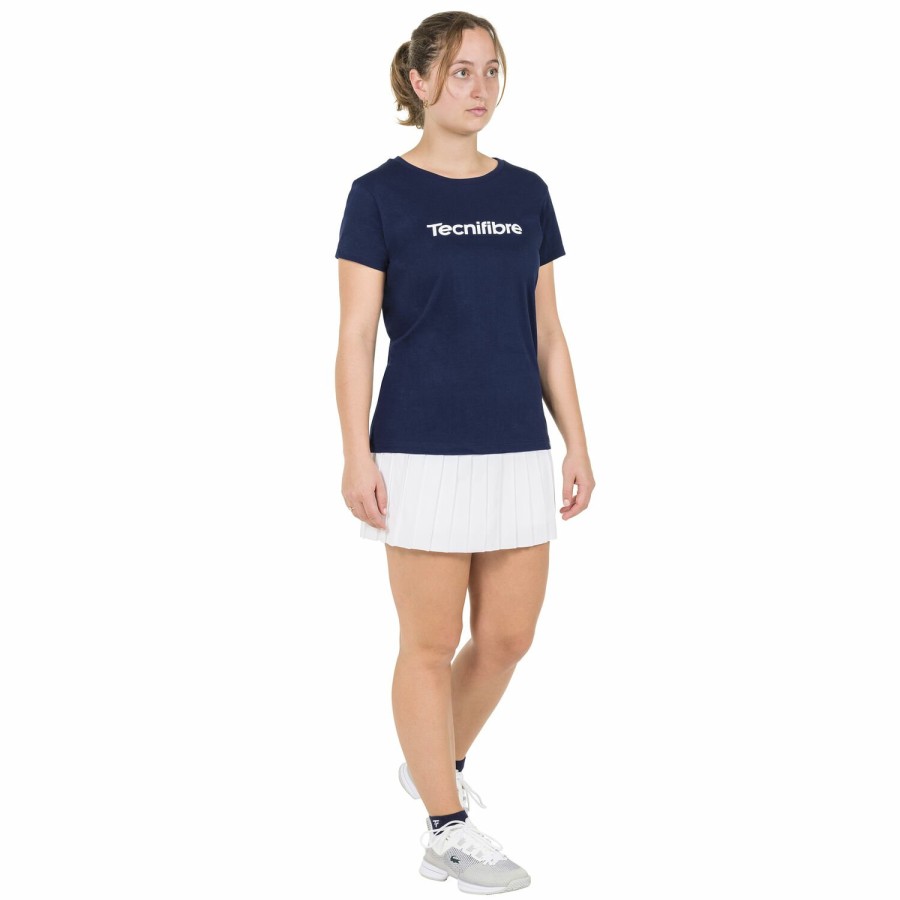 Tecnifibre W. Team Cotton Tee Marine | T-Shirts & Polos