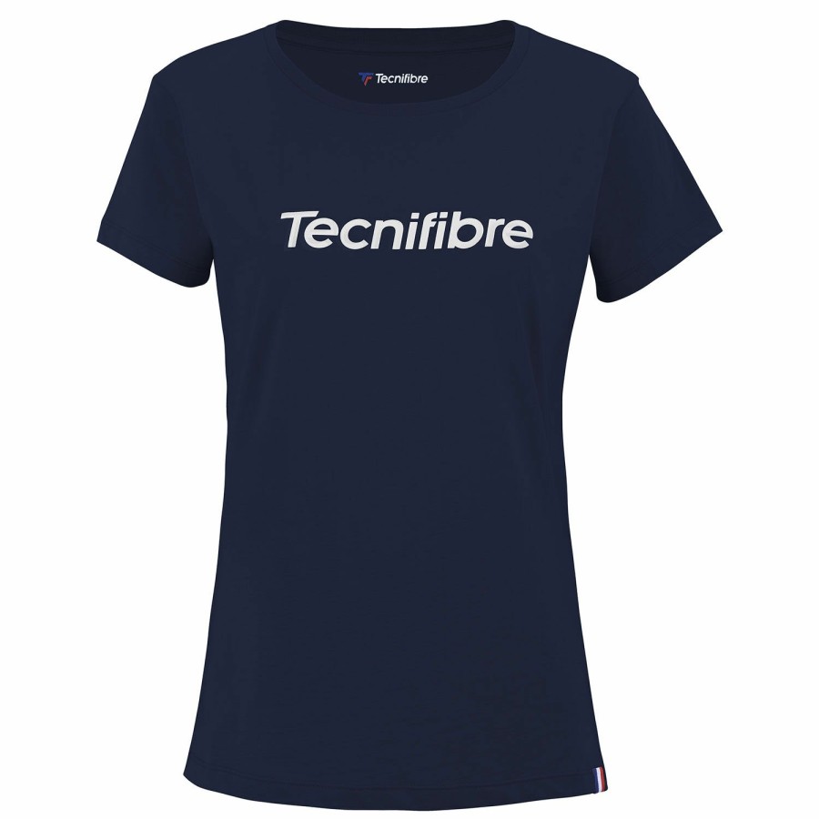 Tecnifibre W. Team Cotton Tee Marine | T-Shirts & Polos